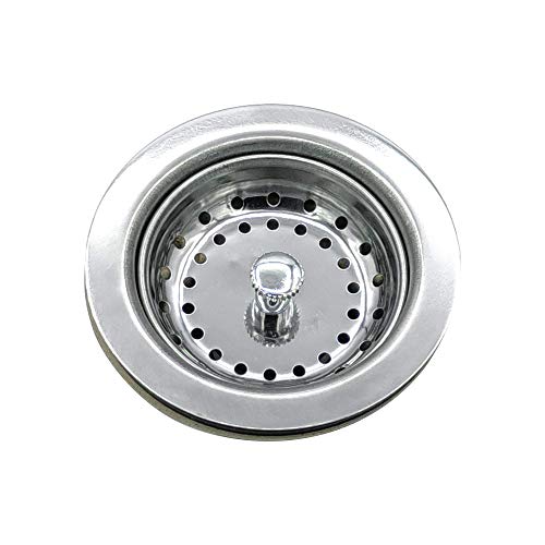 Colador para fregadero de cocina 4 pulgadas acero inoxidable miniatura 2