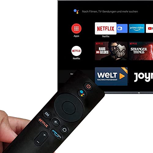 Image of Original Compatible for Mi Tv Remote Control Universal tv Original XMRM-00A Model Bluetooth Voice Command Xiaomi Redmi Smart Android 32 43 55 65 Inch Television - Pairing Must