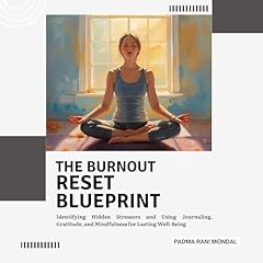 Diseño de la portada del título The Burnout Reset Blueprint