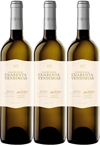 Cuatro Rayas Cuarenta Vendimias. Sauvignon Blanc D.O. Rueda (3 Botellas x 750ml) Cover