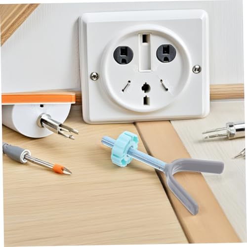 Puertas de bebés con tornillos de husillo Amosfun contra caídas 8