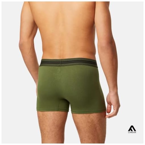 FM London Super Soft Bamboo heren Boxershorts (5-Pack) - Image 4