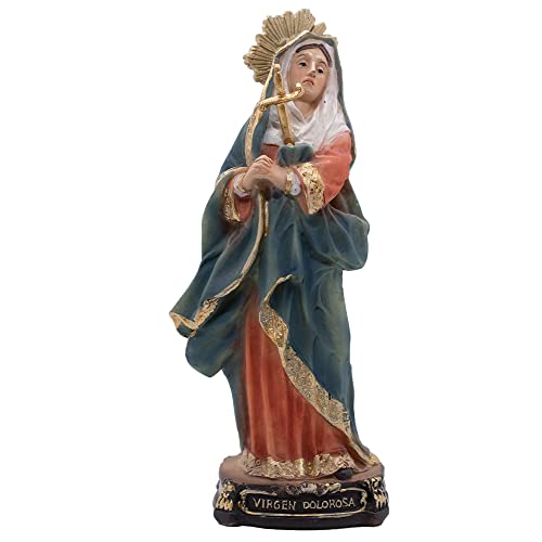 Estatua Nuestra Señora de las Siete Dolores 8"