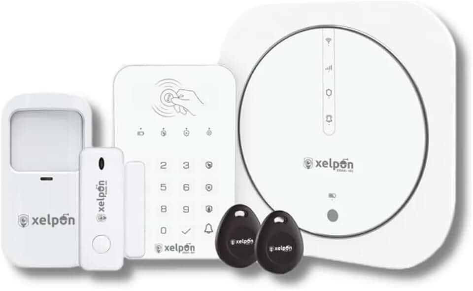Sistema Alarme Residencial Inteligente Wifi Chip Gsm Alexa