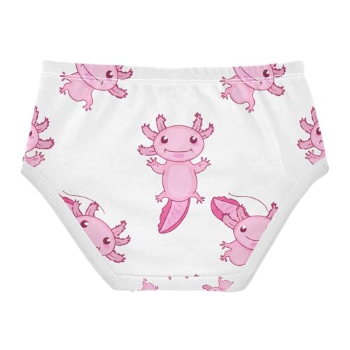 Cute Pink Axolotls Toddler Girls's Underwear 2T 202c13002