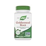 Nature's Way Goldenseal Root, Traditional Digestive Support*, Contains Berberine, Non-GMO Project Verified, Vegan, 100 Capsules (Packaging May Vary)