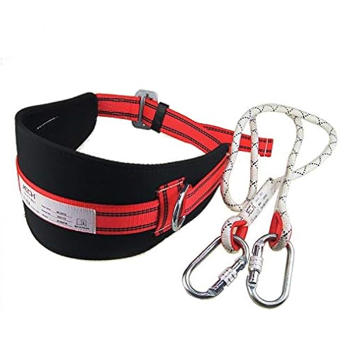 Safety Harness Kits, KATSU Mountain Climbing Work Height Safety Belt Fall Arrest Body Rescue Rope Aerial Work Belt 362113 Cover