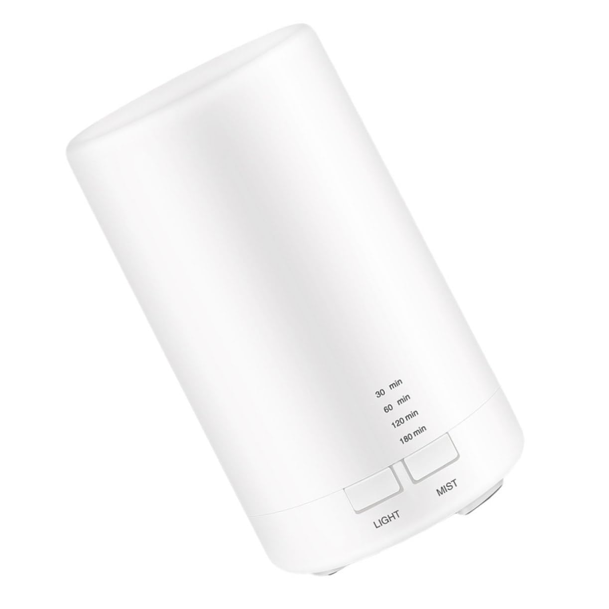 Beaupretty Difusor de Aroma Creativo para Dormitorio y Oficina, Humidificador Silencioso de 70ml Función Decorativa y Material PP Blanco