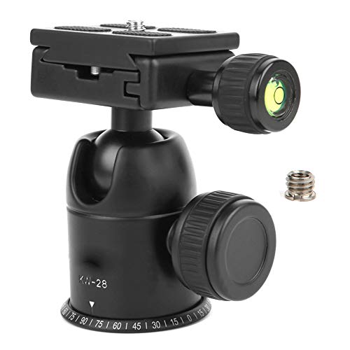 DAUERHAFT Spherical Ballhead with Rubber Anti-Skid Pad,for Shoot