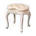 Produktbild LILIS Schminktisch Hocker Vintage Dressing Tischhocker Gepolsterter Hocker Make-up Sitz Barock Klavierstuhl for Dressing Weichwaschtisch Makeup Hocker Make-up-Sitz for Schlafzimmer