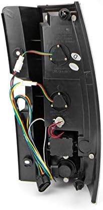 For Chevy/GMC Suburban Tahoe Yukon Denali Altezza Tail Brake Lights Lamp Black