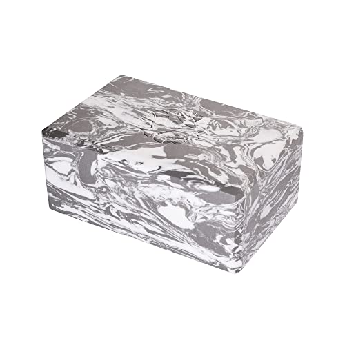 Image of Hugger Mugger 4 in. Foam Yoga Block - Strong and Stable, Beveled Edges for Comfort, Most Favored Block Size, Helps with Alignment and Support in Many Poses
