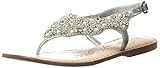 Naughty Monkey Women's Pearl Gem Dress Sandal