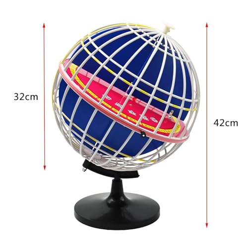 Théodolite terrestre 32 cm modèle longitude latitude géographie support