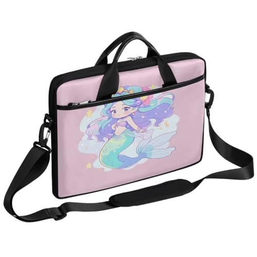 Maletín para laptop con diseño de estrellas y sirena 15 pulgadas miniatura 1