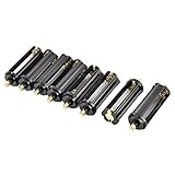 Diamètre : 21.90mm Aexit Lampe Photo et Caméscopes torche 3 AAA pour 18650 Pile Adaptateur Boitier Support 21.90mm Accessoires 8 pièces