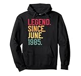 Photo Gallery legend since june 1985, regalo di compleanno per uomo e donna felpa con cappuccio Photo Gallery legend since june 1985, regalo di compleanno per uomo e donna felpa con cappuccio