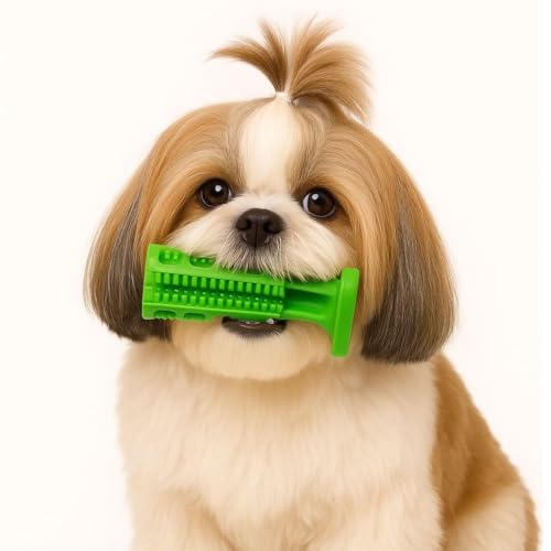 Mordedor Pet para Limpeza Dental em Silicone – Escova de Dentes para Cães, Brinquedo Interativo Antiestresse para Higiene Bucal