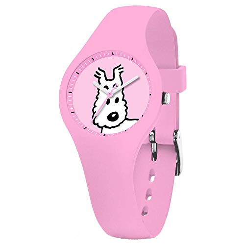 Montre femme Tintin 015318 avec boîtier en acier et verre minéral