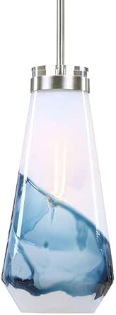 Uttermost Windswept Mini Pendant 1 Light - 8.25 inches Wide by 8.25 inches deep