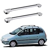 2 Piezas Baca Coche para Hyundai Matrix 5 Door MPV 2001-2021, Baca de Coche Barras Aluminio Barras Superiores Portaequipajes Carril Accesorios