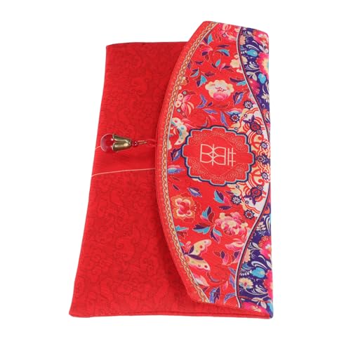 MERRYHAPY Rojo para Boda Chino Tradicional de Tejido Resistente, Bolso para Dinero Elegante y No Fácil de Romper, Adecuado para Ritual de Boda o Fiesta Nupcial