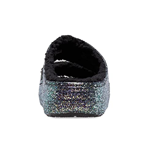 Image of Crocs Unisex Classic Cozzzy Sandal Black /Multi 9 Men /11 Women