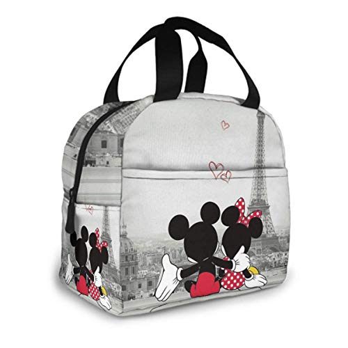 Womfui Lover Lunch Bag Reusable Lunch Box Insulated Lunch Tote With Portable For Women Men Outdoor #TOP4