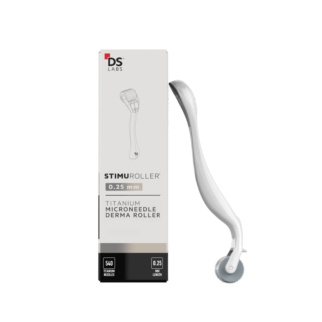DS Labs StimuROLLER Hair Micro-Needle Hair Stimulation System 0 25mm Packaging May Vary