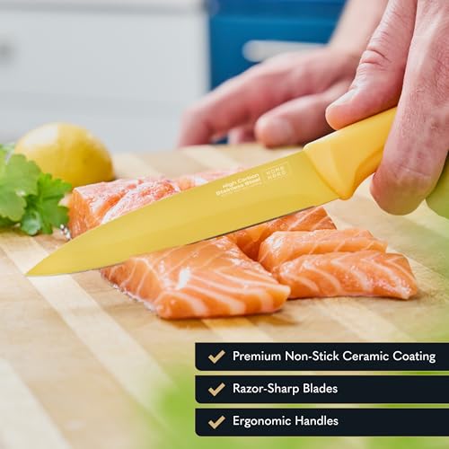 Home-Hero-Kitchen-Knife-Set-with-Sheath-Covers-High-Carbon-Stainless-Steel-Kitchen-Knives-with-Ergonomic-Handles-Ceramic-Coating-Nonstick-Ceramic-Knife-Set-with-Chef-Knife-12-Pcs-Multicolor