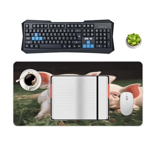 Smiling Desk Pad con base de goma grande y resistente miniatura 4
