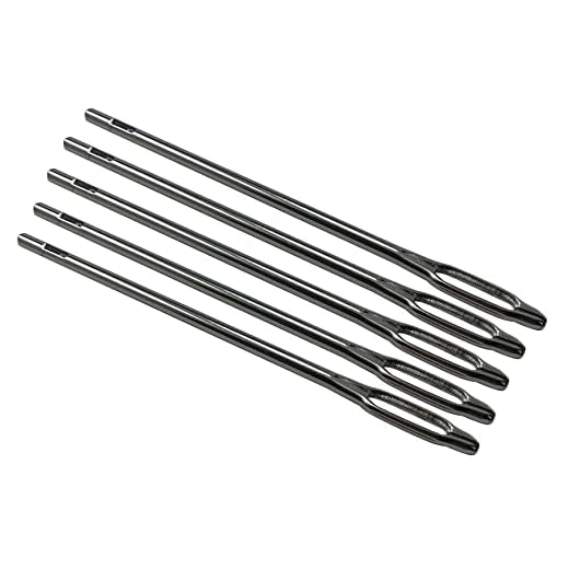 Sherco-Auto Pack of 5 - Pro Heavy Duty Replacement Split Eye Needles for T-Handle Tire Plug Tool Kits for Tire Repair Tools