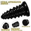 BDSMYOU 3.0 Buttplug Analplug für Frauen Männer,Extra Dick Schrauben Anal Plug Dildos,Riesen Dildo XXL Dildo Groß Anal Dildo,Butt Plug Analkugeln Po Dusche Analdehner Analdilos Analspielzeuge (L) #2