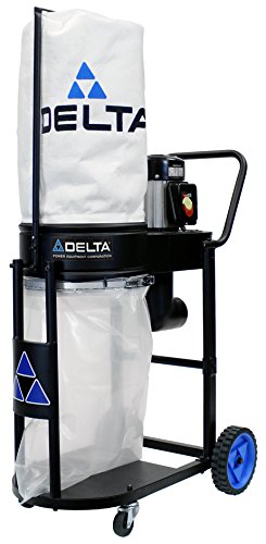 Delta Power Equipment 50-723T2 1 hp Dust Collector, Black - Thumbnail 3