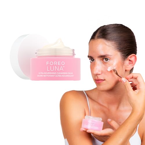 FOREO LUNA Cleansing Balm – Make-Up Entferner – Ölreiniger o. Wasser – Augen-Makeup-Entferner – Vegan – Mandelöl und Jojobaöl – Shea-Butter und Vitamin E - 75 ml
