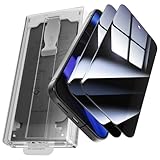 X-it for Google Pixel 9 Pro XL Screen Protector Privacy [Auto Alignment/Dust Removal],Bubble-Free,[100% Fingerprint Unlock] Easy Installation Full Coverage [Phone Case Friendly] Anti-Spy [Non-Glass] 2 Packs