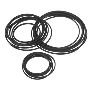 Milisten 60 Stück Antriebsriemen für Kassettenrekorder