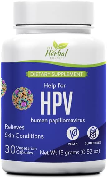 BH Herbal Solutions Help For HPV (human papillomavirus) Skin Conditions, Warts, Canker Sores - 100% and Natural - Boost Immune System