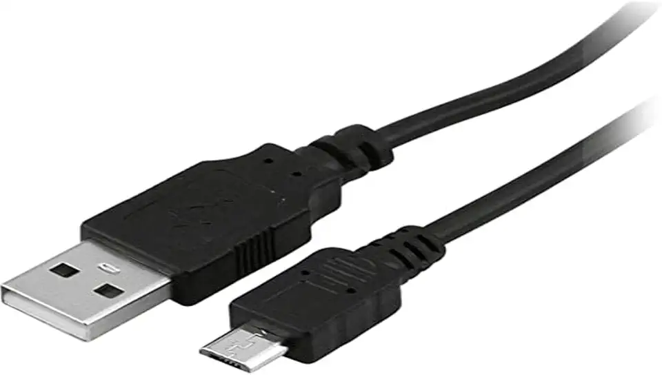 Cabo Micro USB V8 1,8 Metro Preto, 5+