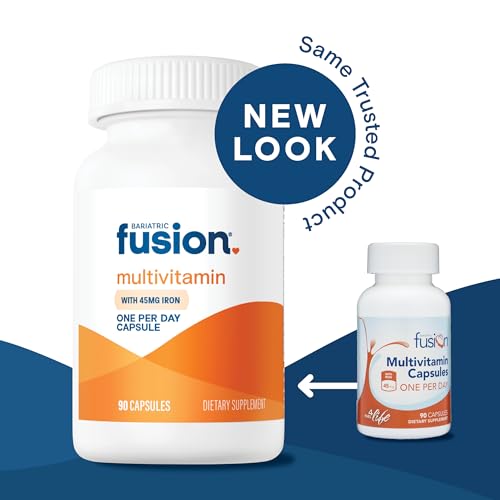 Bariatric Fusion BAR-CAPSULES90IRON One Per Day Bariatric Multivitamin With Iron | Easy To Swallow Capsule thumb #2