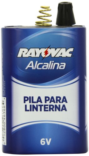 Rayovac Lantern Battery, 6 Volt Alkaline Spring Terminal, 806C #TOP4