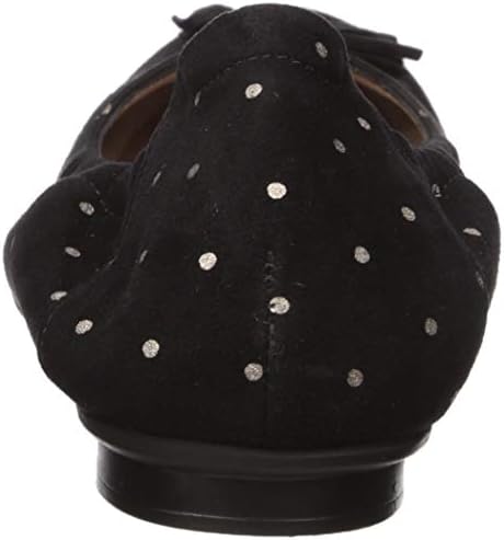 BeautiFeel Women's Holly Ballet Flat, Black/Bronze Puntino Print Sude, 370 M EU (6 US) | Image 2