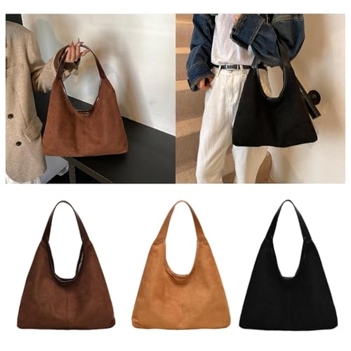 bnf black suede tote bag – image 5