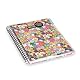 Mr. Wonderful A4-Notizbuch mit Trennwänden, Hardcover, Spiralbindung, Wonder-Figuren, 160 karierte Seiten
