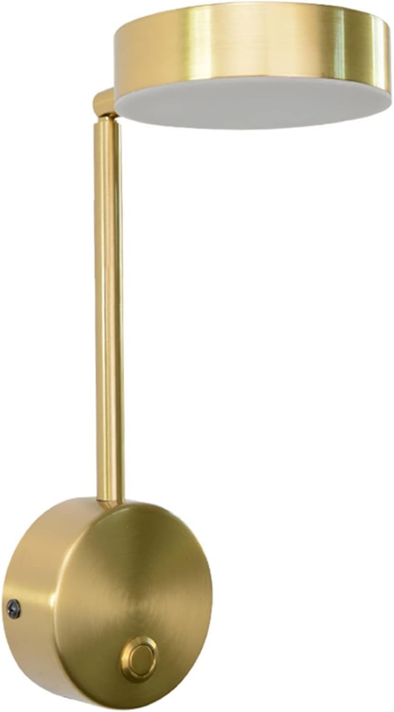 Aluminum Wall Lights LED Wall Lamps Modern Gold Wall Sconce Compatible with Living Room