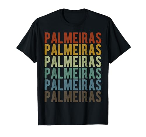 Palmeiras City Brazil Retro T-Shirt