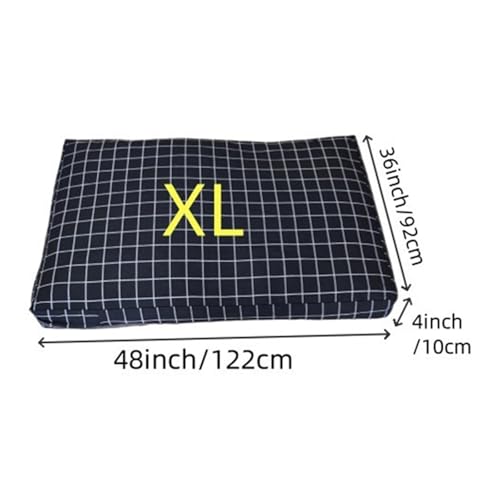 Dog Crate Bed Cover Dog Crate Pad Replacement Removable Pets Cat Mat Cushion Accessory Mattress Cover for Car Picnic Travel, XL