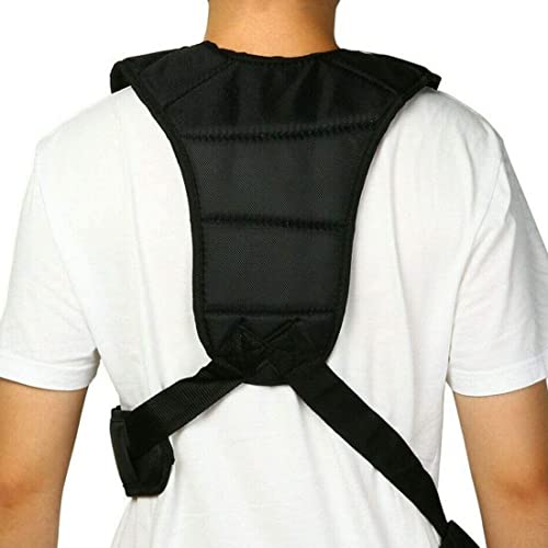 Cinto de nylon durável e confortável, alça de ombro ajustável, arnês de ombro duplo para cortador de