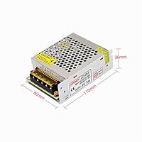 5V 5A Transformator Adapter Netzteil,25W Schaltnetzteil Stromversorgung für LED Streifen,Projekt Sicherheit Computersystem – Ansicht 4