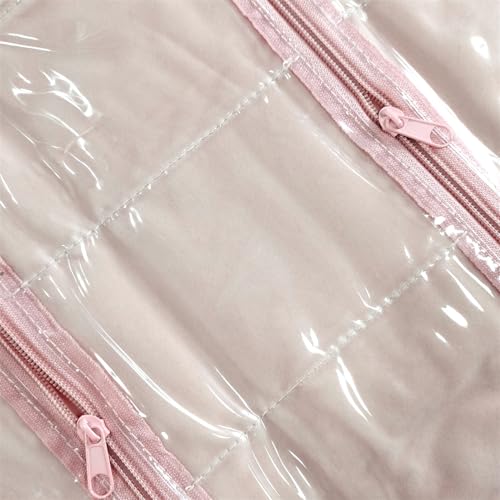 SCIKHEFT Travel Jewelry Roll Bag Portable Organizer Pouch With Grids&PVC Cover Storage Bags for Necklace, Bracelet, Bracelet,Ring, Badge, Pendant by SCIKHEFT - Image 3